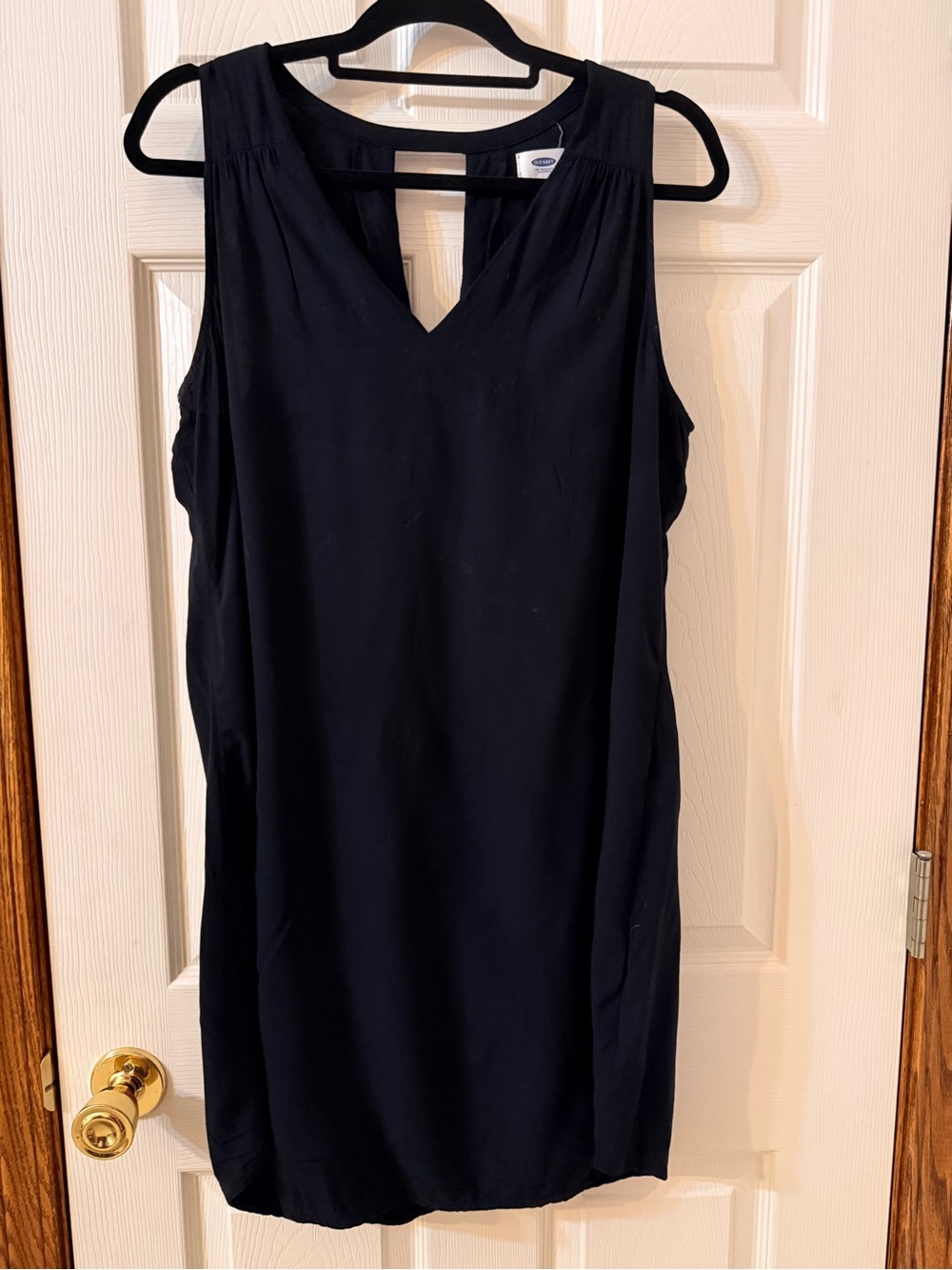 Old Navy lightweight black summer shift dress